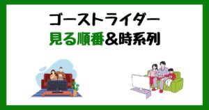 ゴーストライダーの見る順番!サブスク配信はどこで見れる?