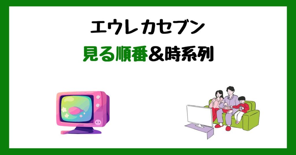エウレカセブンの見る順番＆時系列！サブスク配信はどこで見れる？
